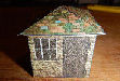 Printable ho scale model back yard brick storage sheds by KraftTrains.com. For your ho scale model train set. This ho scale back yard brick storage sheds looks great as addition to a rail yard or a or a industrial scenery complex. Just download the PDF File and print out the backyard brick storage sheds to 110 lb. printable card stock and cut and fold. You can also use this backyard brick storage sheds model for other model scenery then model trains.
